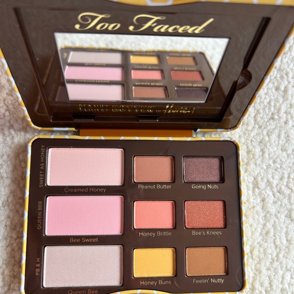 Too Faced Other - Too Faced Peanut Butter & Honey Eye Shadow Palette - Pink, Peach & Brown Shades